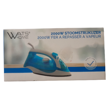 Stoomstrijkijzer met snoer 2000 watt