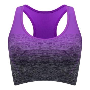 Sport BH-Fitness Top- Trandy Purple crop Top Maat L